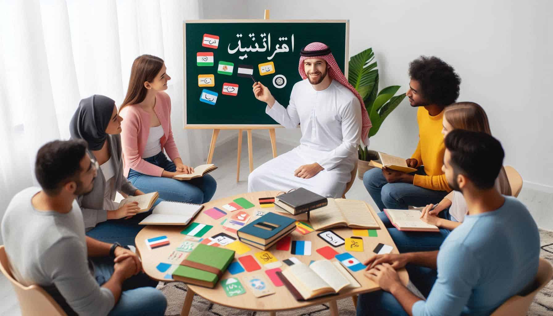 Interactive Arabic learning for beginners