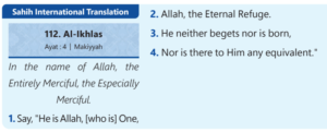 Surah Ikhlas Transliteration In English With Video To Correct Your